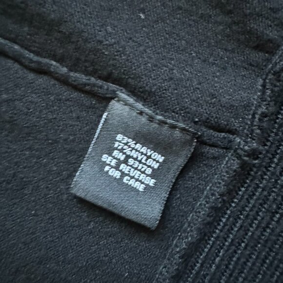 Premise Studio cardigan with gold functional zipper in L - Picture 3 of 5